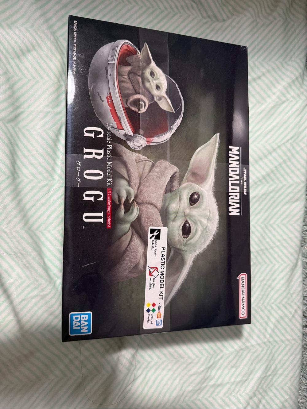 New in box Grogu plastic model kit